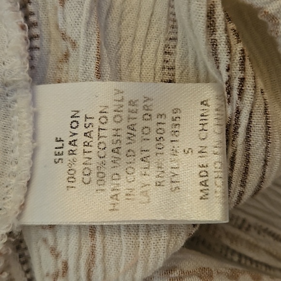 SAVANNA JANE Summer Siesta Festival Embroidered Peasant Blouse Small - Picture 7 of 7